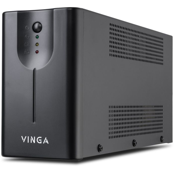 Источник бесперебойного питания Vinga LED 2000VA metall case Фото