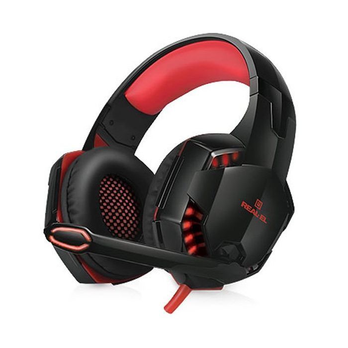 Наушники REAL-EL GDX-8000 Vibration Surround 7.1 Backlit Фото