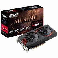 Видеокарта ASUS Radeon RX 470 4096Mb MINING DVI LED Bulk Фото