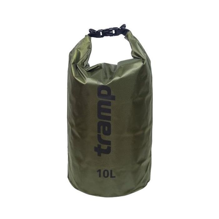 Гермомешок Tramp PVC Diamond Rip-Stop оливковый 10л Фото
