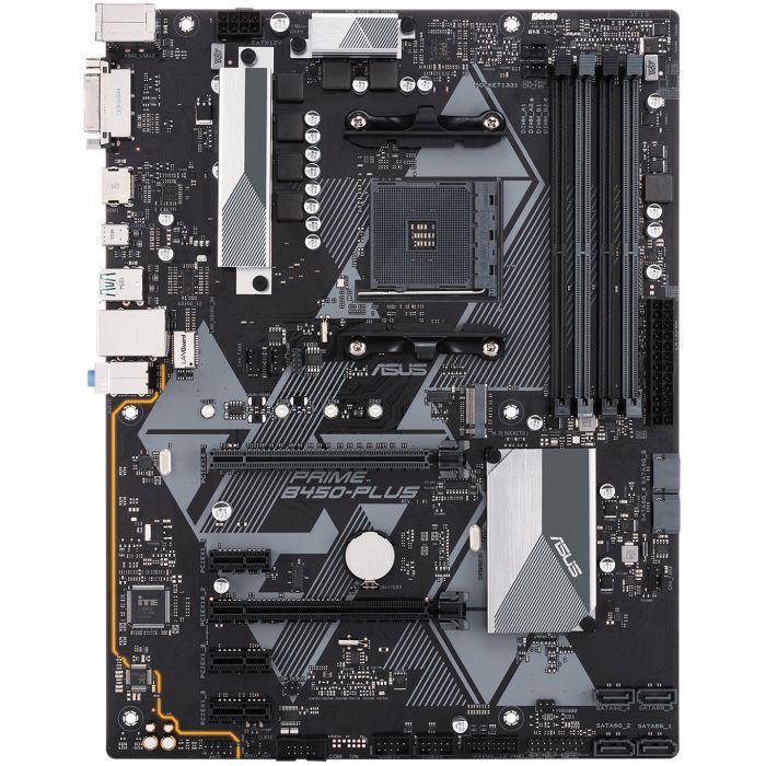 Материнская плата ASUS PRIME B450-PLUS Фото