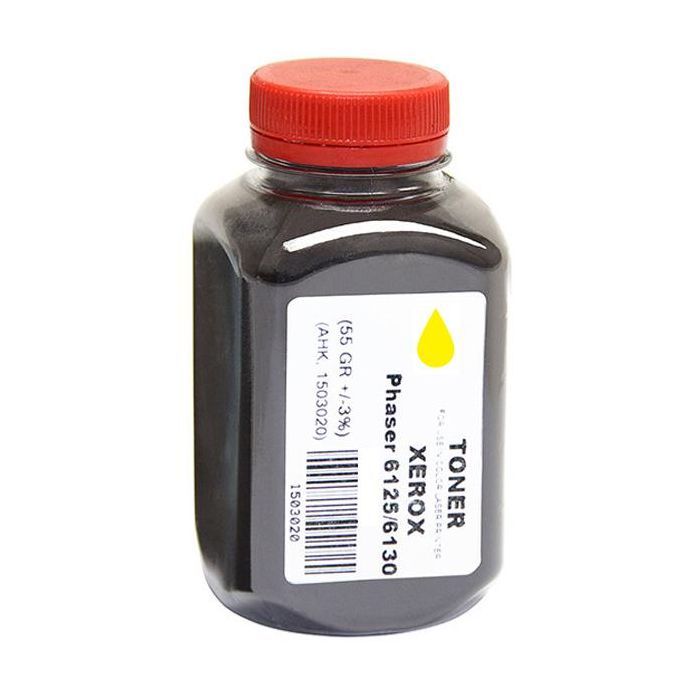 Тонер AHK Xerox Phaser 6125/6130 бутль 50г Yellow Фото