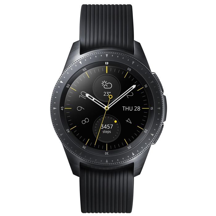 Смарт-часы Samsung SM-R810 (Galaxy Watch 42mm) Black Фото
