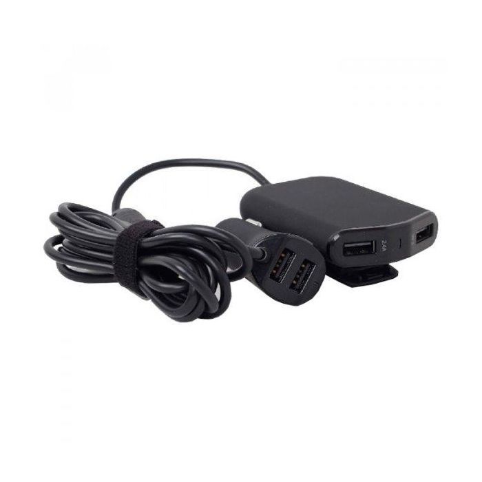 Зарядное устройство EnerGenie car 4xUSB 9.6 А Фото