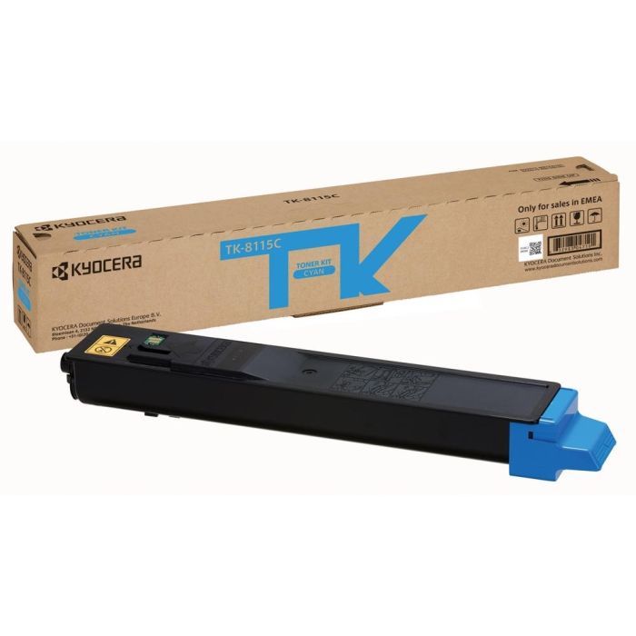 Тонер-картридж Kyocera TK-8115C Cyan 6K Фото