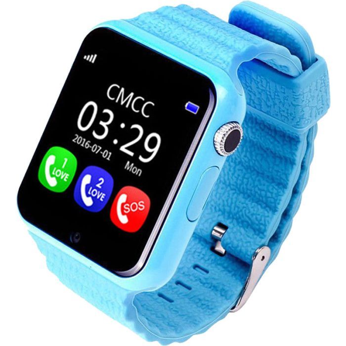Смарт-часы UWatch Smart GPS V7K Kid Blue Фото