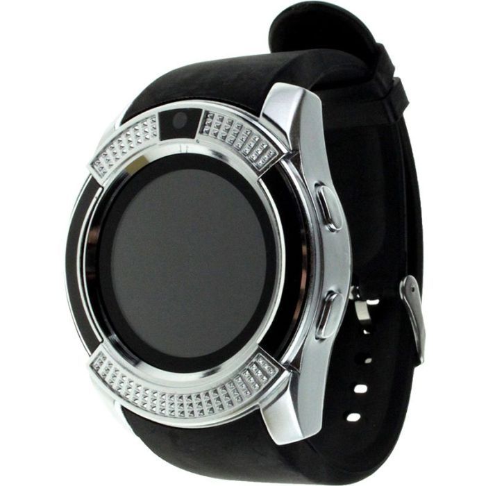 Смарт-часы UWatch V8 Black/Silver Фото