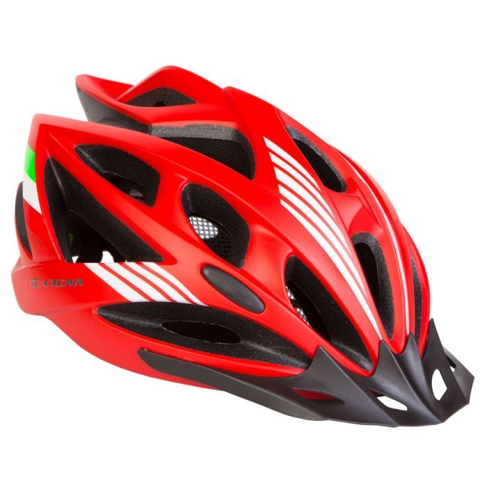 Шлем Velotrade с козырьком СIGNA WT-036 красный М (54-57см) Фото