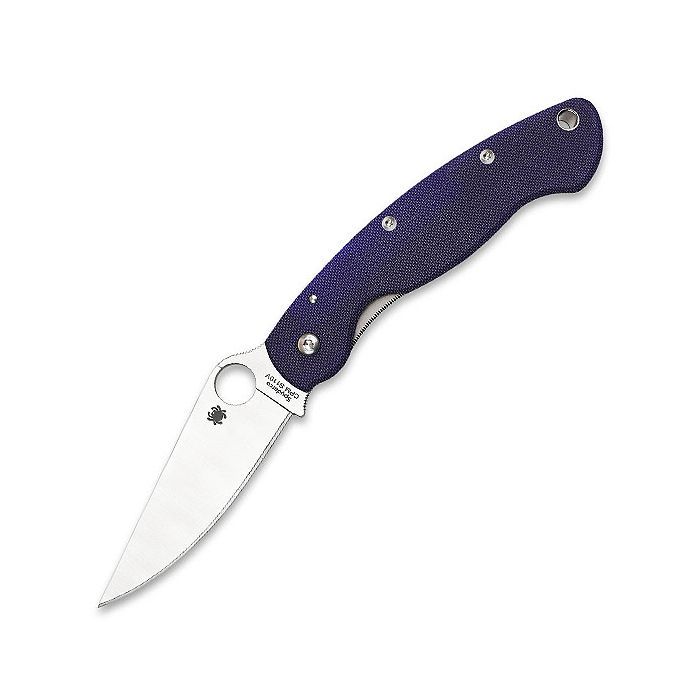 Нож Spyderco Military, S110V, синий Фото