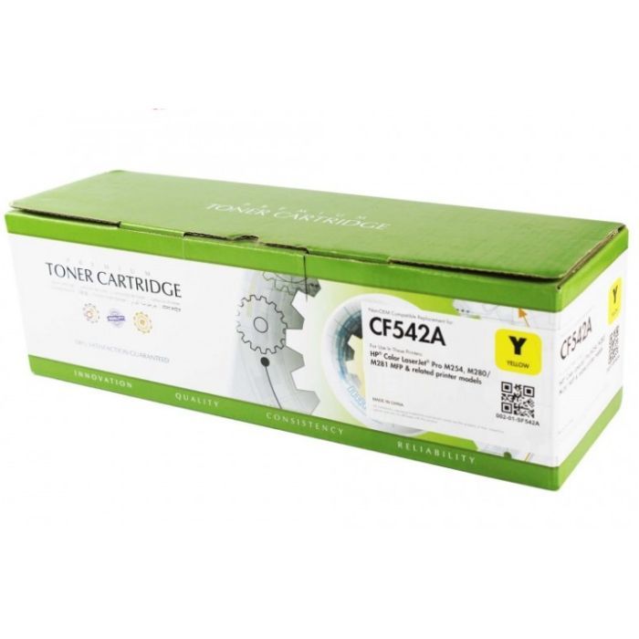 Картридж Static Control HP CLJ CF542A (203A) 1300ст yellow Фото