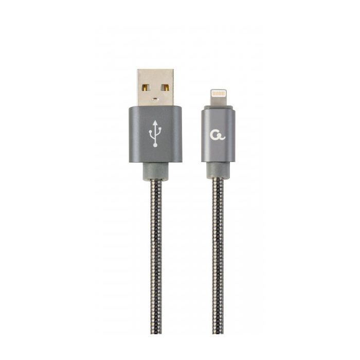Дата кабель Cablexpert USB 2.0 AM to Lightning 2.0m Фото