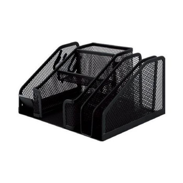 Подставка для мелочей Buromax 210x150x100 мм, wire mesh, black Фото