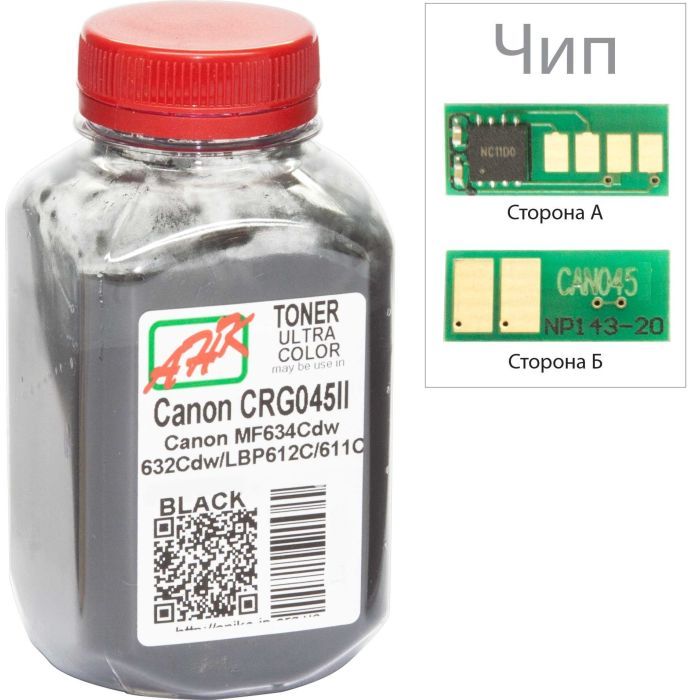 Тонер AHK Canon MF610/630 40г Black +chip Фото