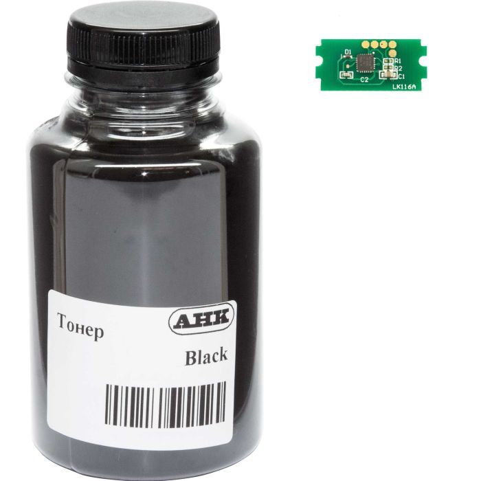 Тонер AHK Kyocera-Mita Ecosys P3045, 375г Black +chip Фото