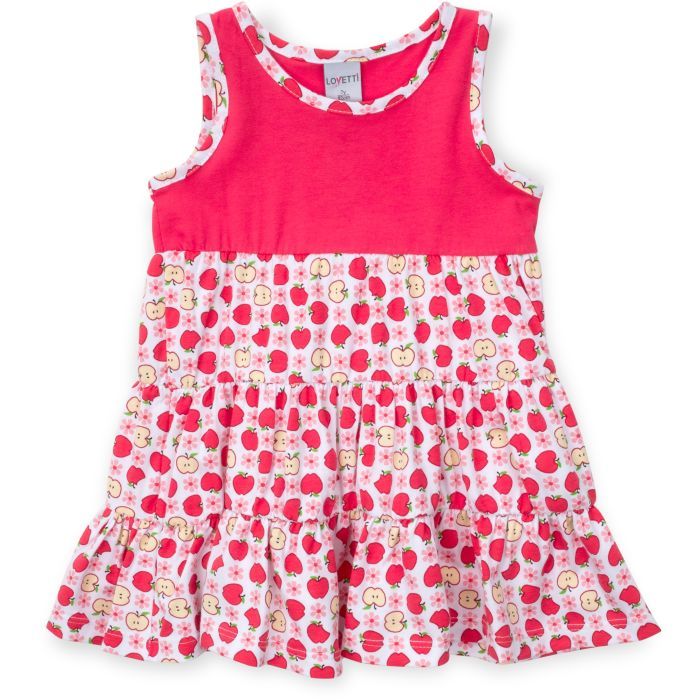 Платье детское Breeze с яблочками Фото