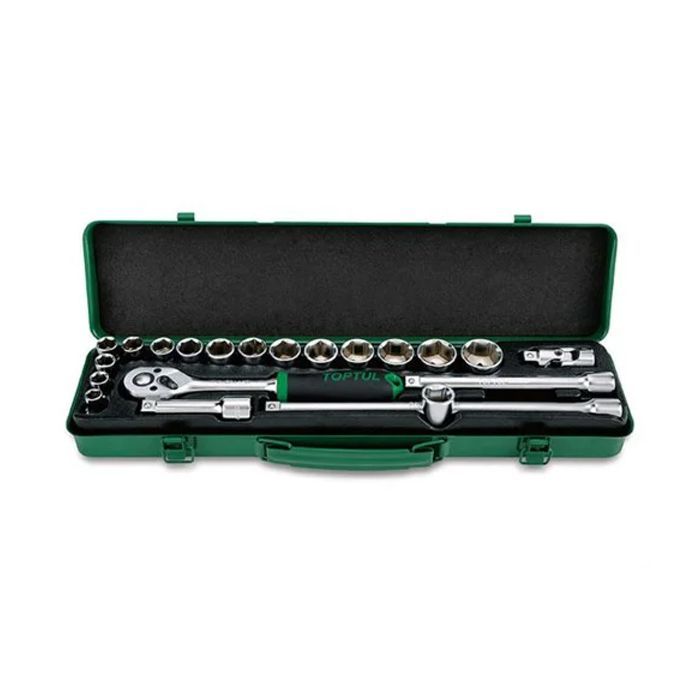 Набор инструментов Toptul автомобільний 3/8" 21од. Фото