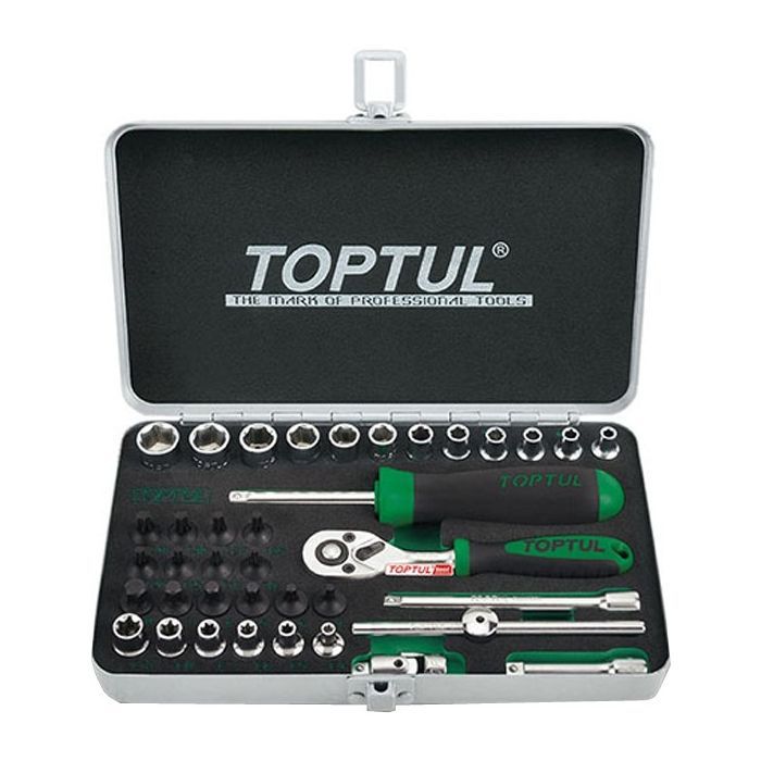 Набор инструментов Toptul професійний 1/4" 38од. Фото