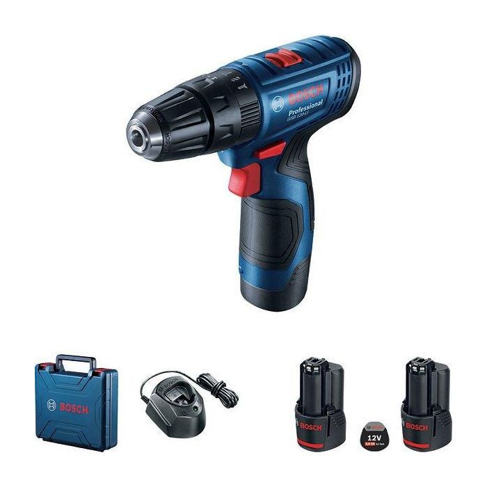 Шуруповерт Bosch GSB 120-Li аккумуляторный, 2*2.0Аh Фото