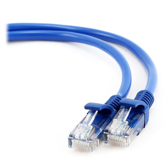 Патч-корд Molex 1м, UTP, cat.5e, LSZH, blue Фото