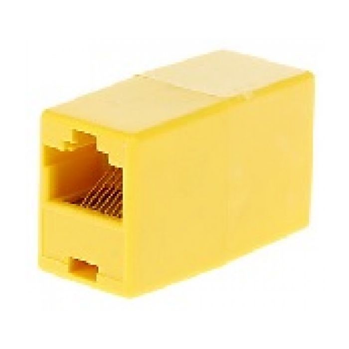 Сращиватель Merlion 1+1 RJ45 UTP 5e, Yellow Фото
