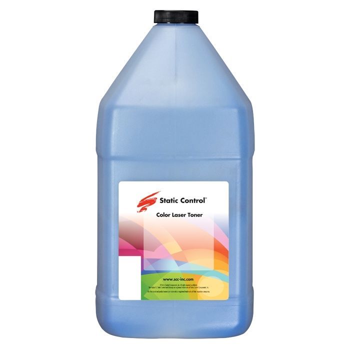 Тонер Static Control HP CLJ Enterprise M553 1кг cyan Фото