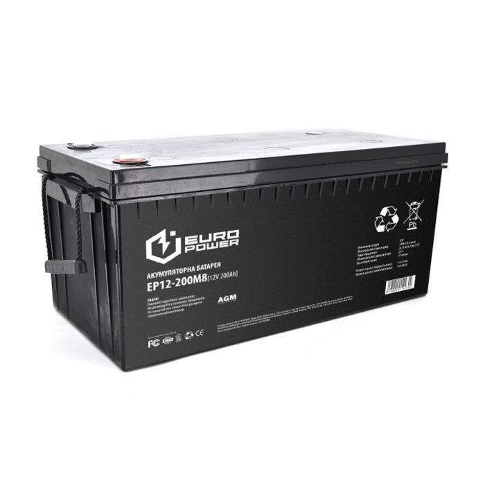 Батарея к ИБП Europower 12В 200Ач Фото
