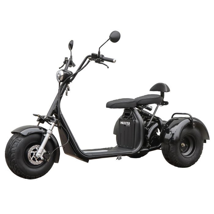 Электроскутер Maxxter TRIKE (blaсk) Фото