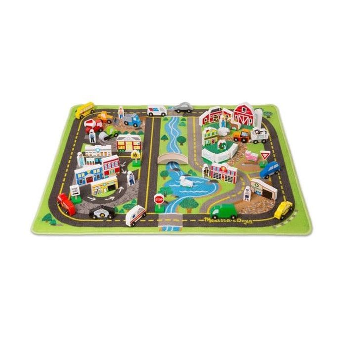 Детский коврик Melissa&Doug Мега-набор Коврик с игрушками Фото