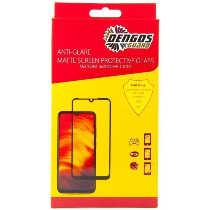 Стекло защитное Dengos Full Glue Matte Huawei Y5p (TGFG-MATT-27) Фото