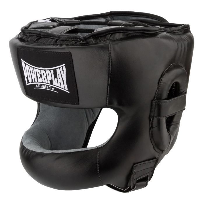 Боксерский шлем PowerPlay 3067 L Black Фото