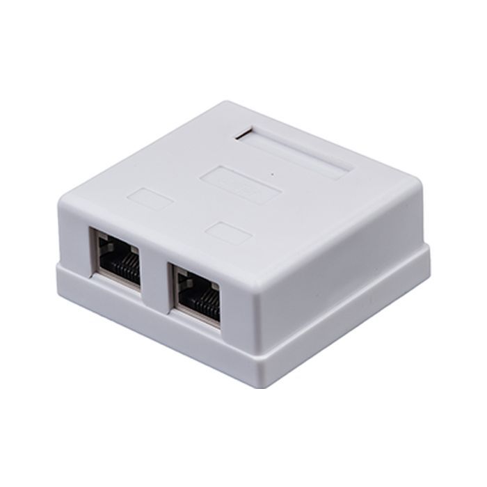 Компьютерная розетка Kingda RJ45 x2 STP 5e Фото