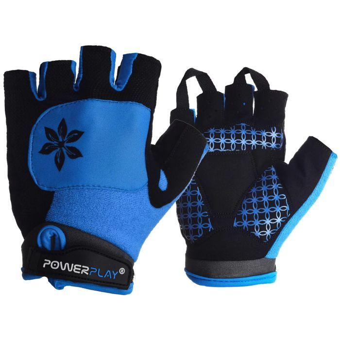 Велоперчатки PowerPlay Women 5284 Blue XS Фото