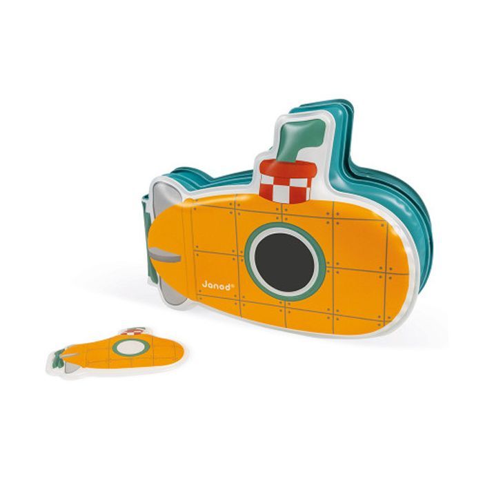 Игрушка для ванной Janod Книга для купания Субмарина Фото