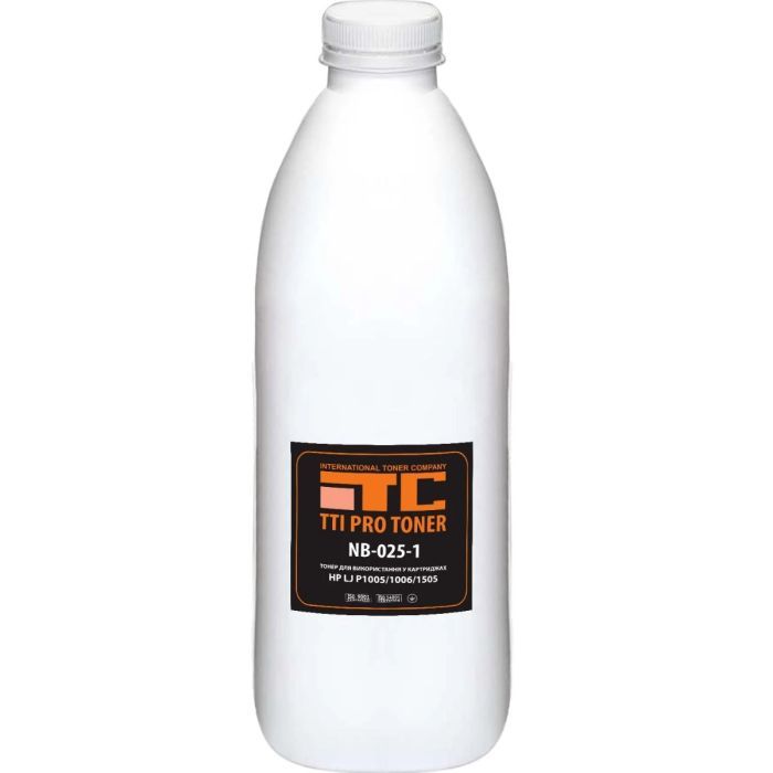 Тонер TTI HP LJ P1005/1006/1505, 1000г Black Фото