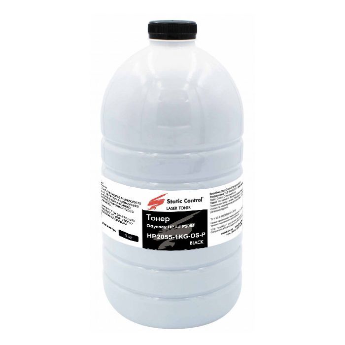 Тонер Static Control HP LJ P2055 1кг, Odyssey, фасовка Фото