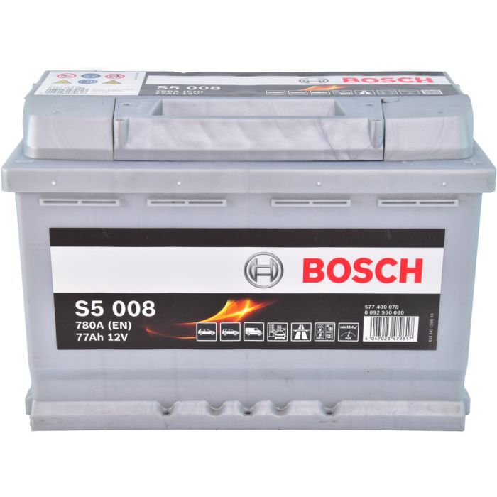 Аккумулятор автомобильный Bosch 77А Фото