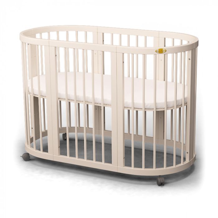 Кроватка Ingvart SMART BED ROUND сл. кость Фото