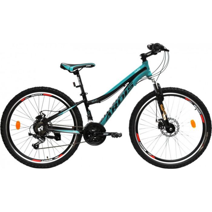 Велосипед Ardis Cleo 26" рама-16" Al Black/Turquoise Фото
