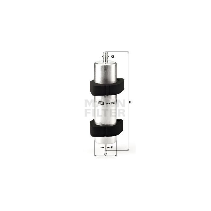 Фильтр топливный Mann WK6003 Фото