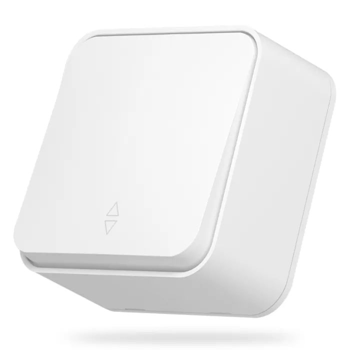 Переключатель Videx BINERA IP20 наружный 1кл проходной белы Фото