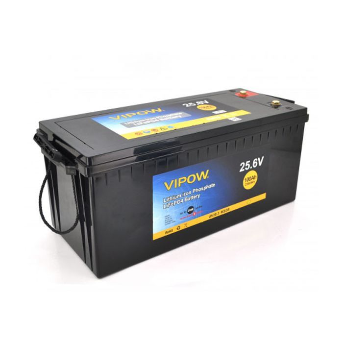 Батарея LiFePo4 Vipow LiFePO4 25.6V-100A Фото