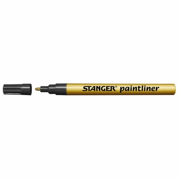 Маркер Stanger Permanent золотий Paint 1-2 мм Фото