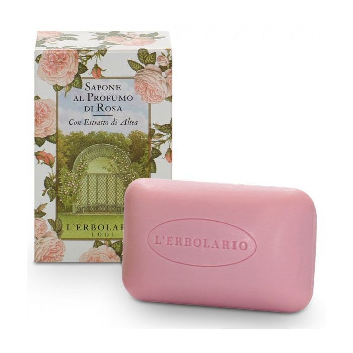 Твердое мыло L'Erbolario Роза 100 г Фото