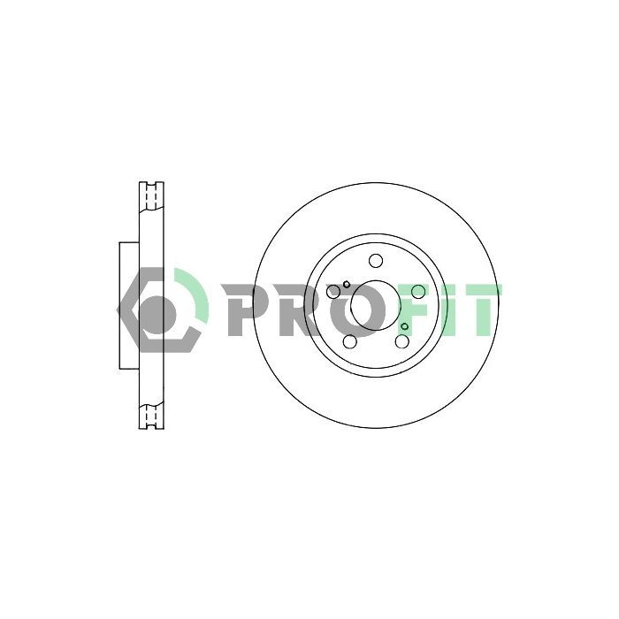 Тормозной диск Profit 5010-1508 Фото