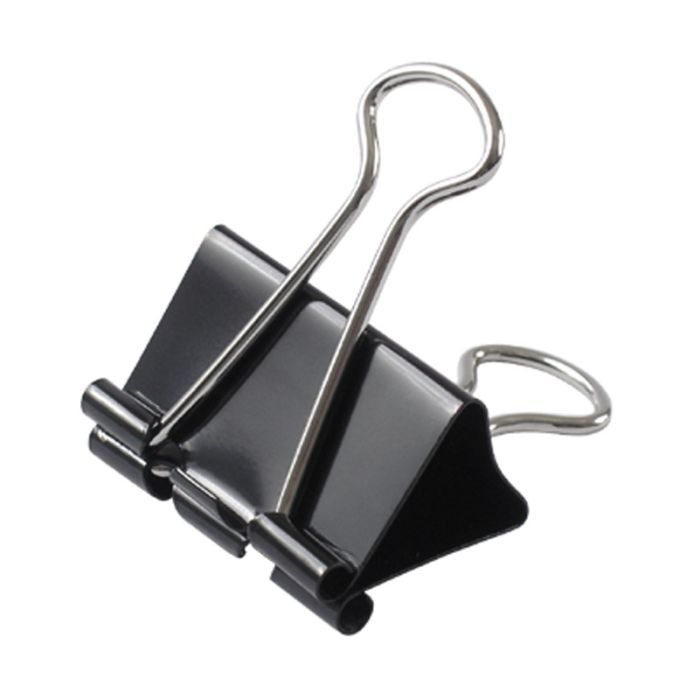 Биндер металлический Axent 32 мм, 12шт, black Фото