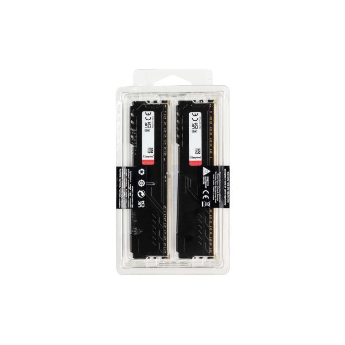 Модуль памяти для компьютера Kingston Fury (ex.HyperX) DDR4 16GB (2x8GB) 3200 MHz Fury Beast Black Фото 5
