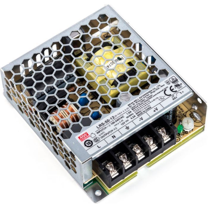 Блок питания для систем видеонаблюдения MeanWell LRS-50-12 Фото