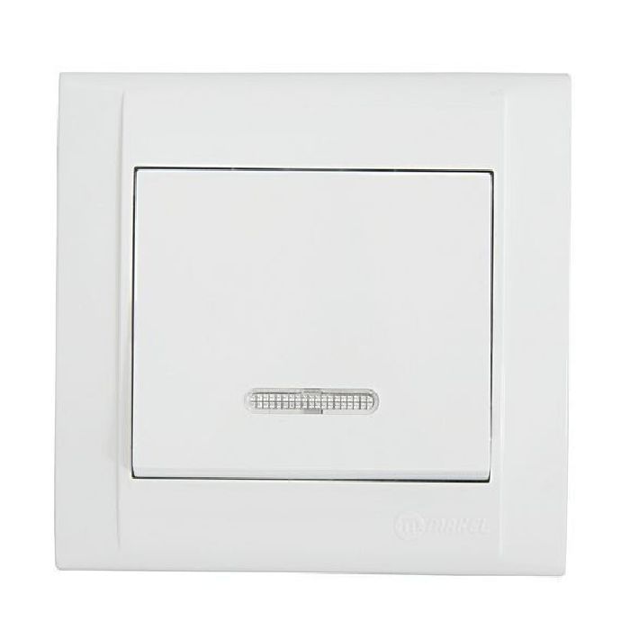 Переключатель MAKEL Defne Белая Фото