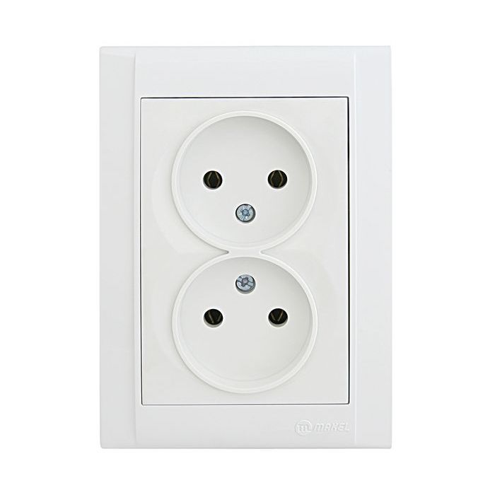 Розетка MAKEL Defne Біла Фото