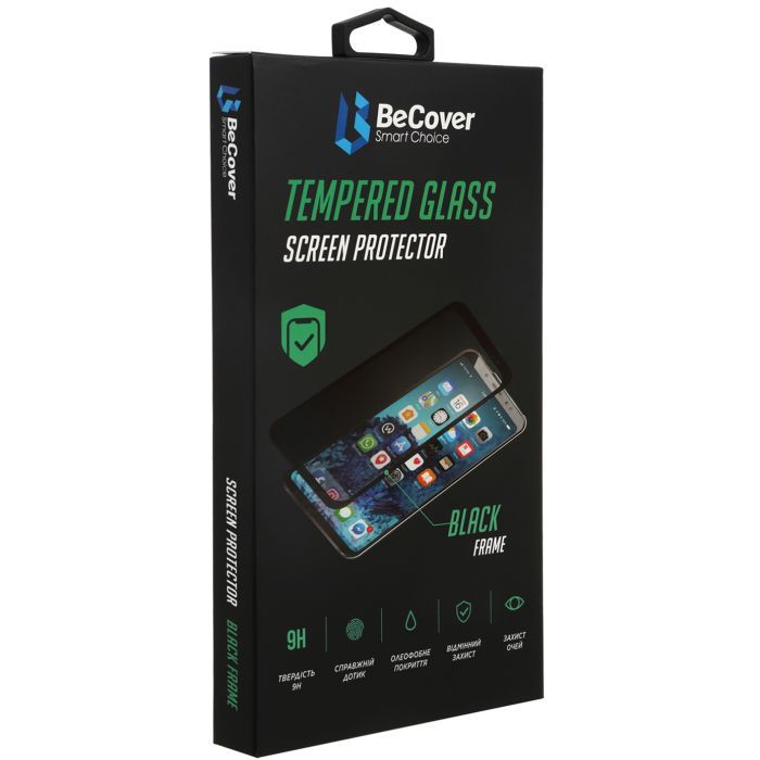 Стекло защитное BeCover Samsung Galaxy M32 SM-M325 Black Фото